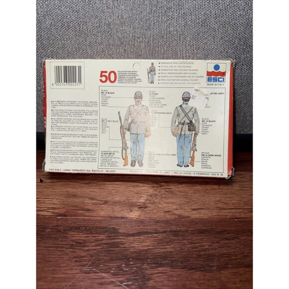 Esci 1:72 American Civil War: Confederate Infantry, No. 223 - parts on cast - Picture 6 of 6
